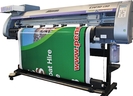 Large format digital printer