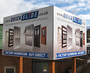 Flat panel & building signage