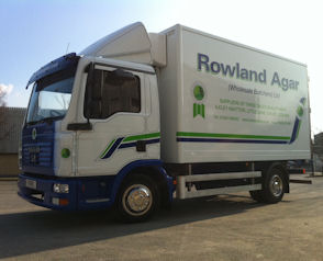 Rowland Agar Vehicle Livery